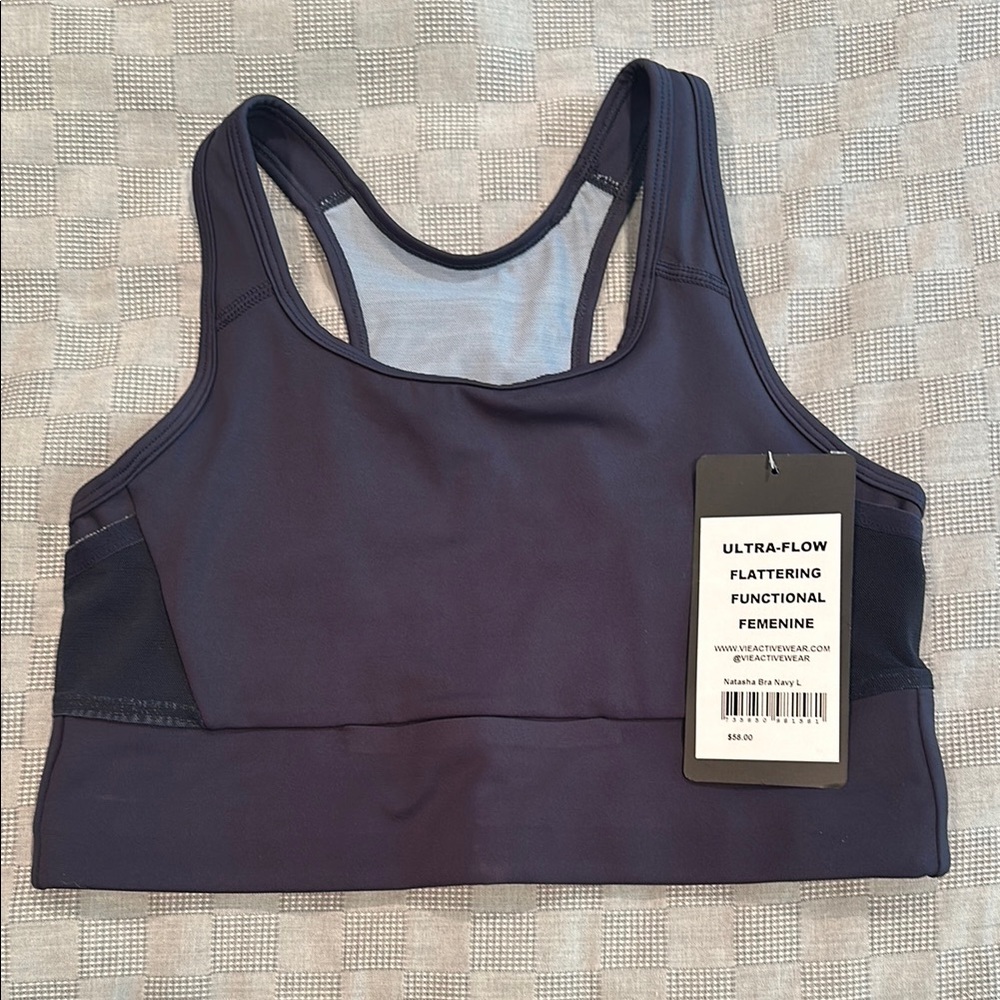 Women's Dark Blue Sports Bra